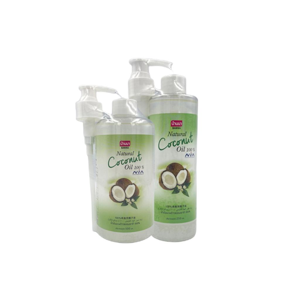 Banna Virgin Coconut Oil | Nourish Hair and Skin (250ml, 500ml)