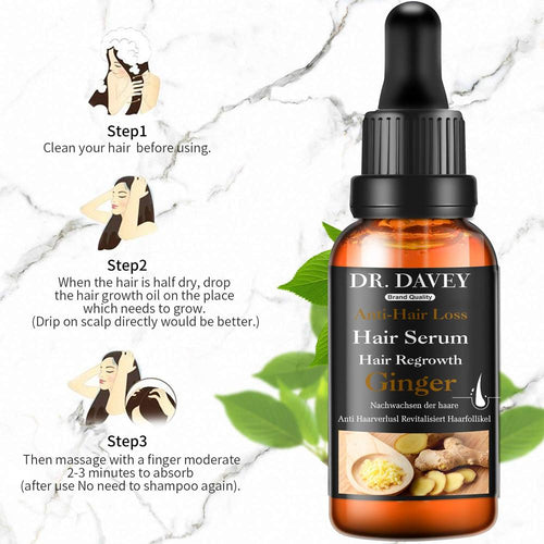 Dr.Davey Hair Serum Ginger | Hair Loss & Hair Regrowth (50 ml)