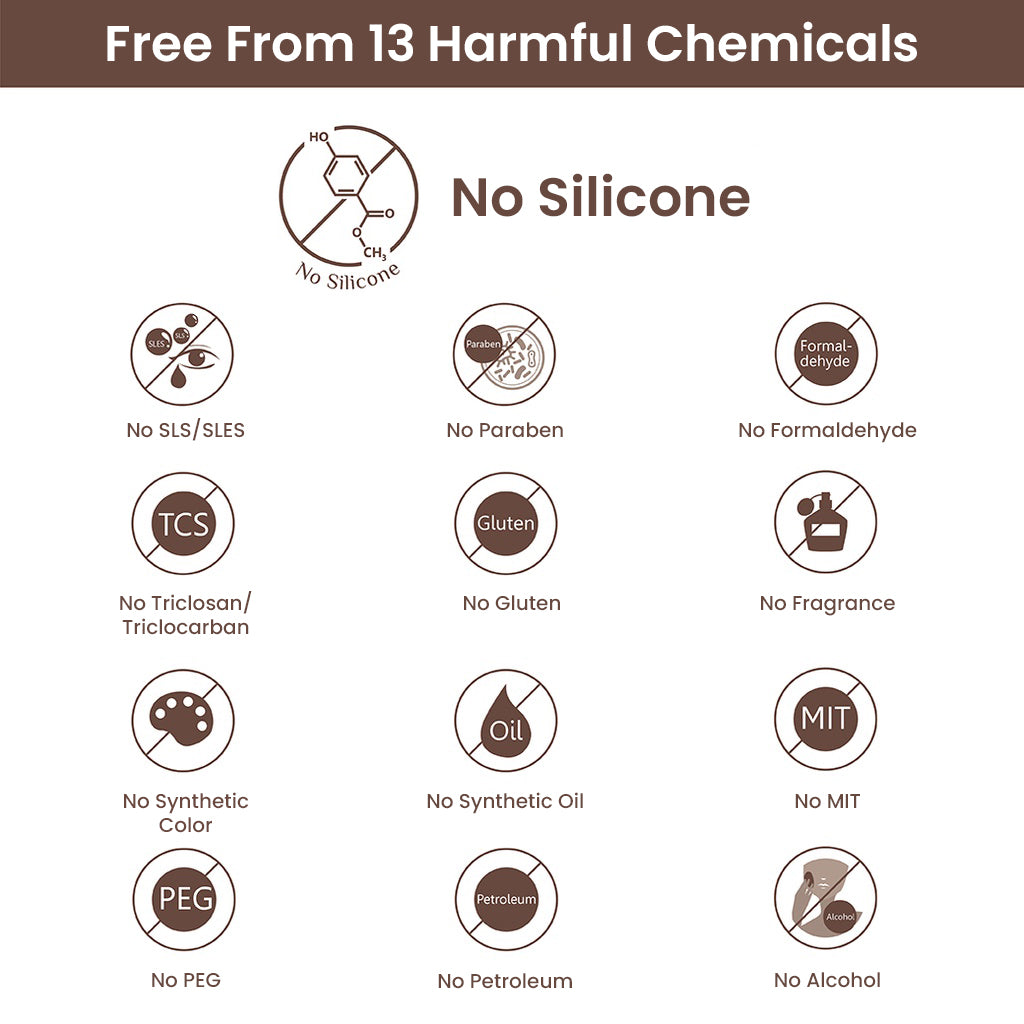 Soap Nut Herbal Shampoo | Reduce Dandruff 200 ml.